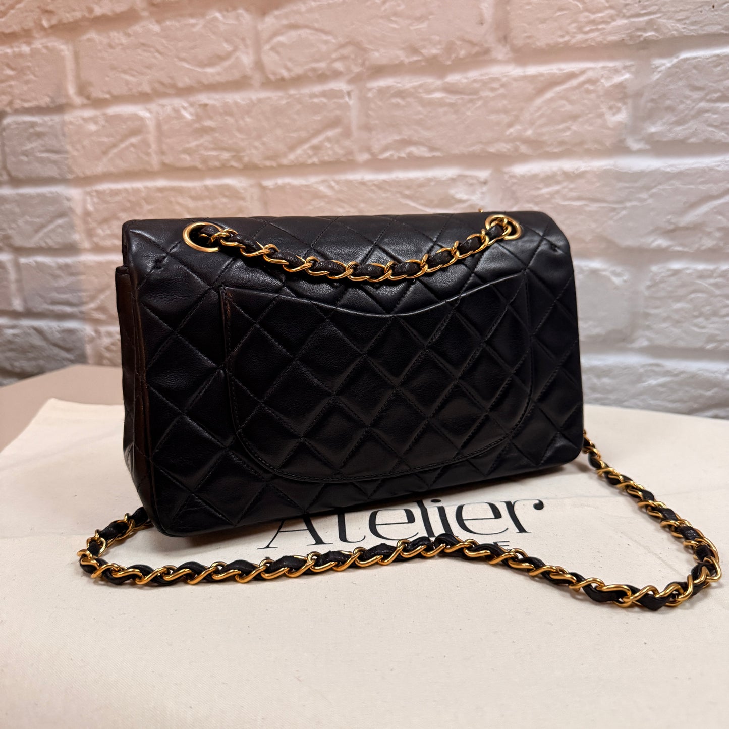Chanel 1994 Black Classic Double Flap Small