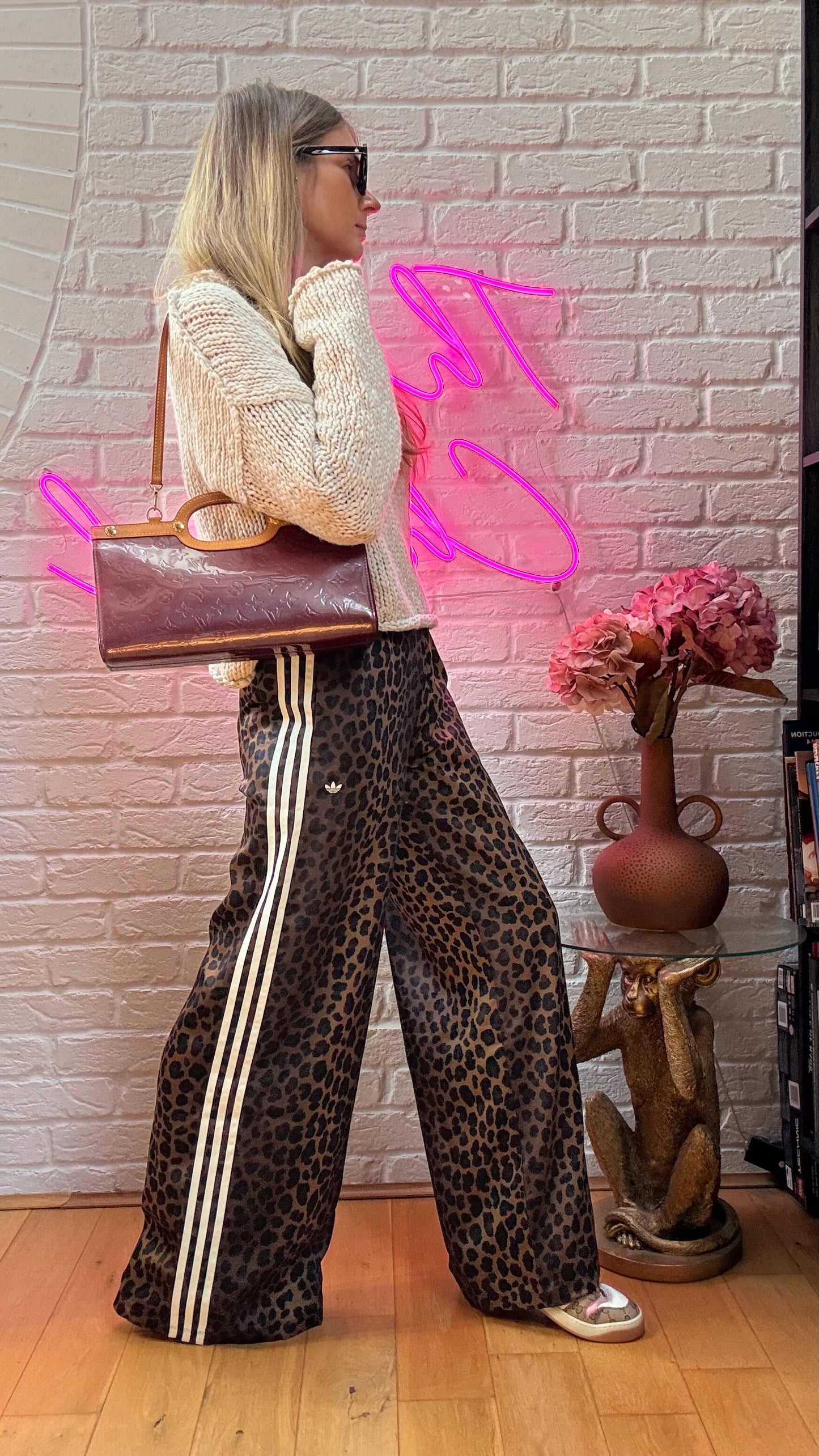 Louis Vuitton LOUIS VUITTON 2008 Bordeaux Roxburgh Vernis & Leather Two way