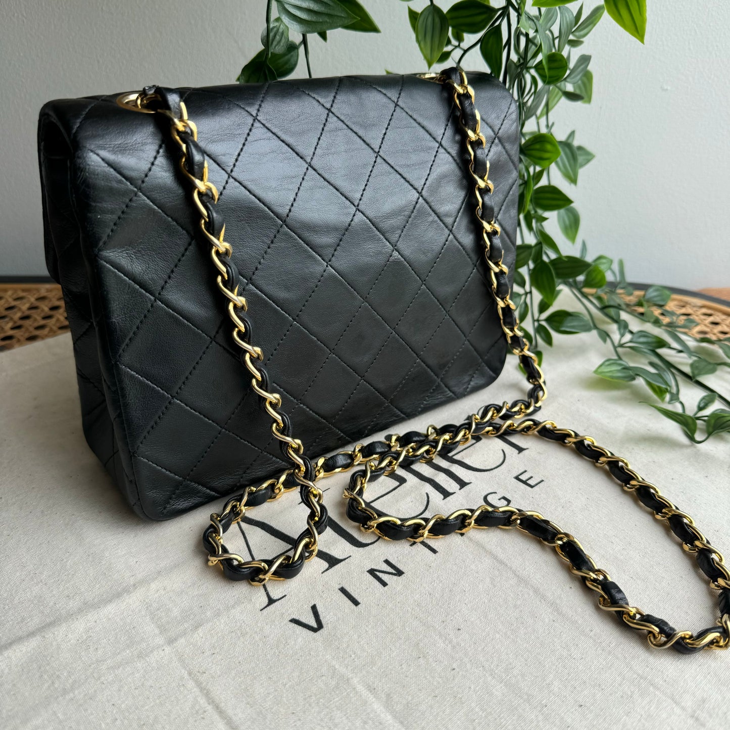Chanel 1991 Classic Square Single Flap Medium
