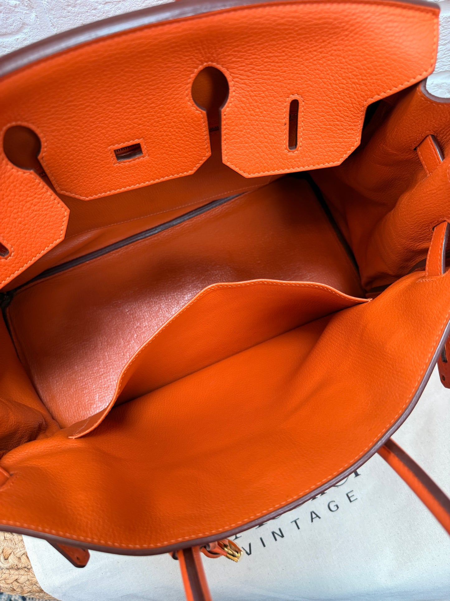Hermes Birkin 35 Clemence Leather 2011