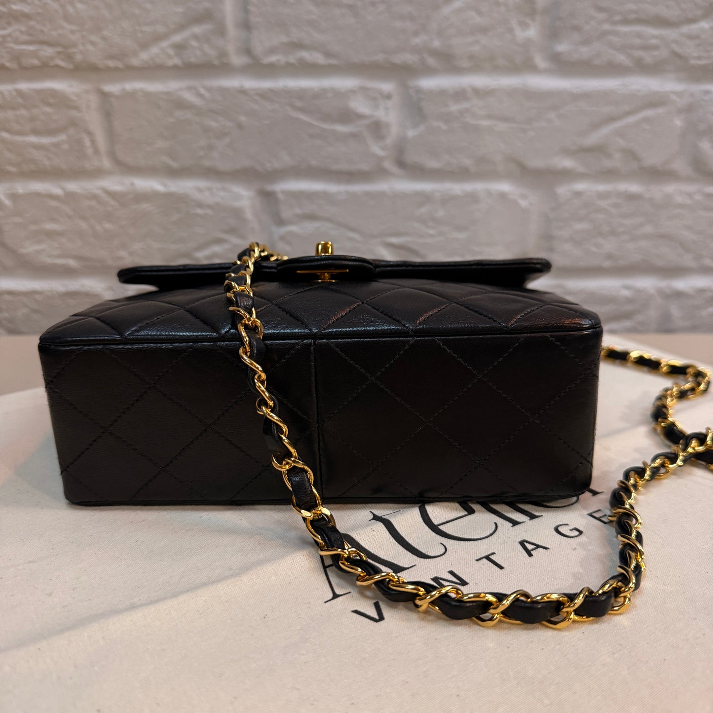 Chanel 1991 Classic Square Single Flap Medium