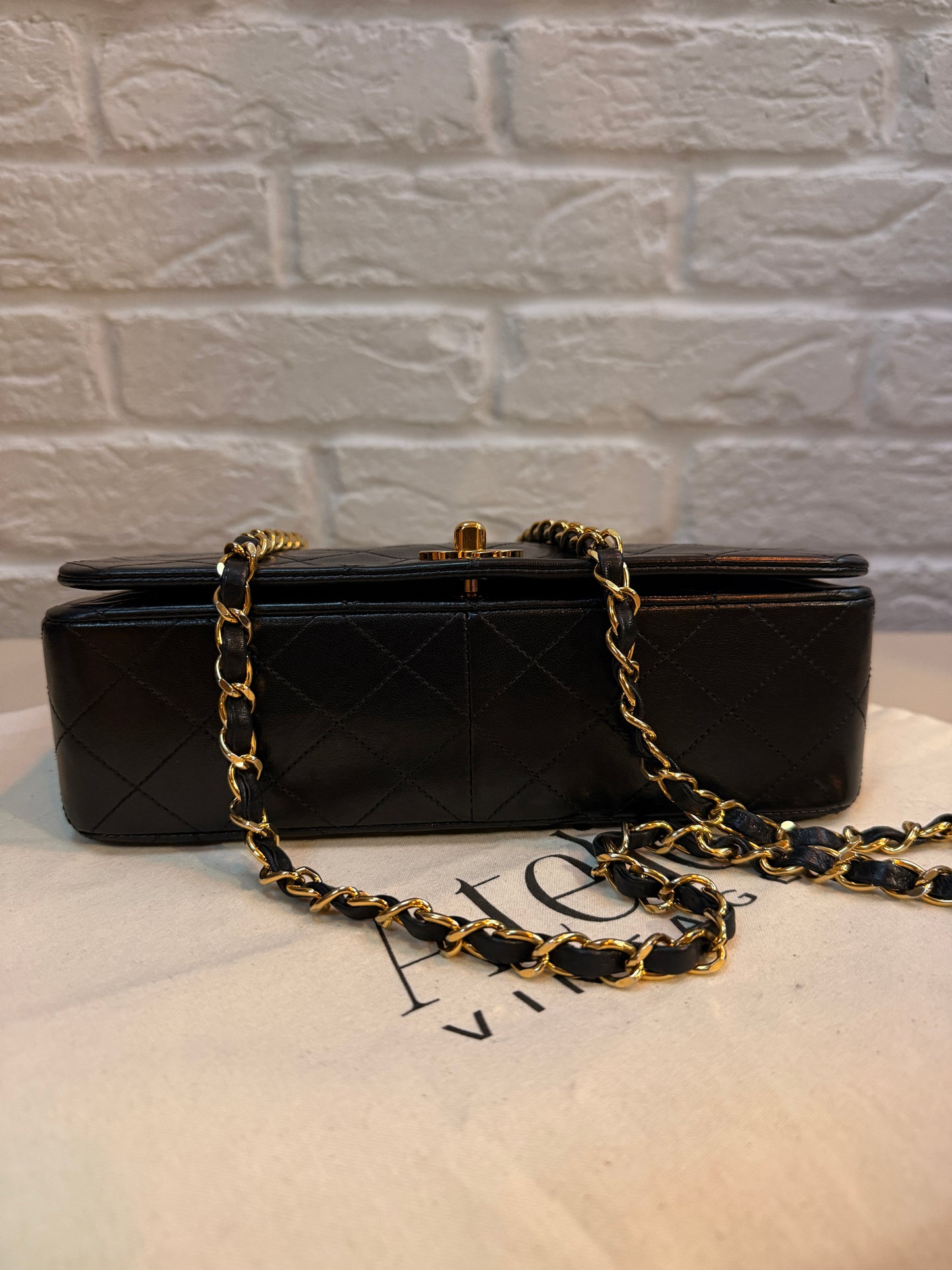 Chanel 1989 Classic Medium Rectangle Full Flap