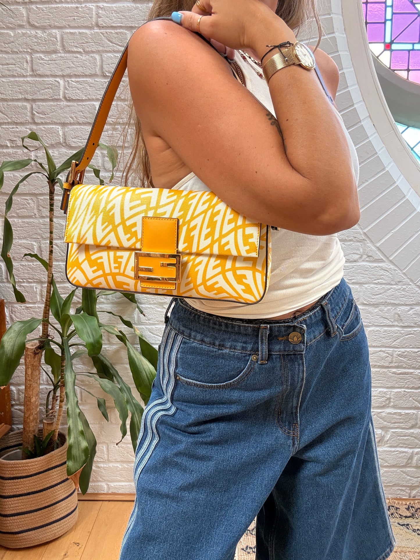 Fendi 1997 baguette x Sarah Coleman Reissue