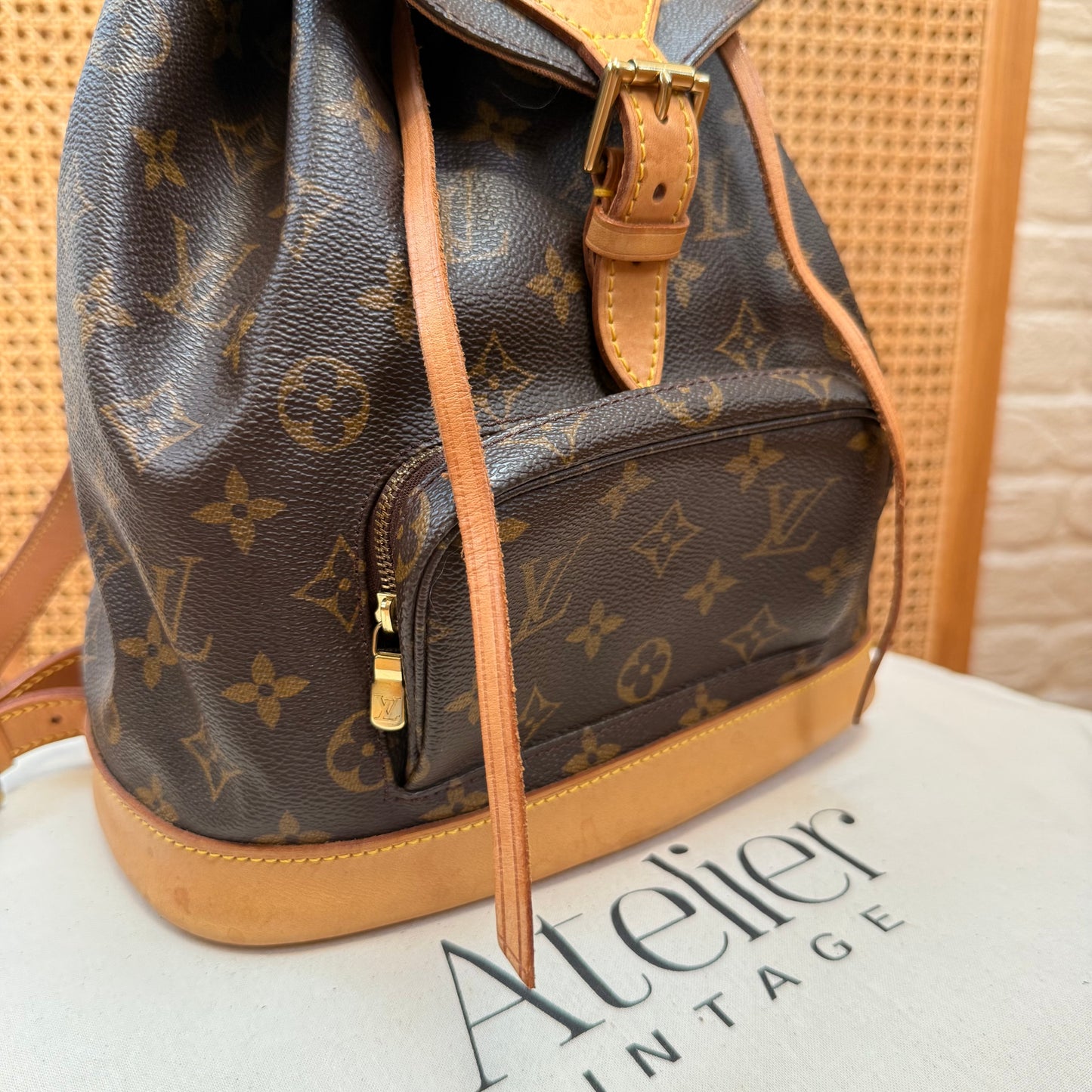 Louis Vuitton 1998 Montsouris Back Pack MM