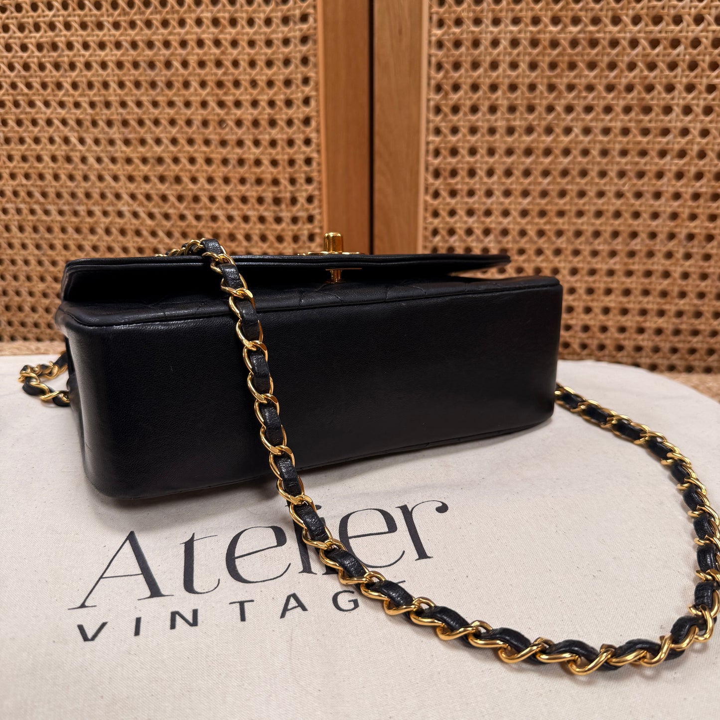Chanel 1991 Vintage Classic Diana Small