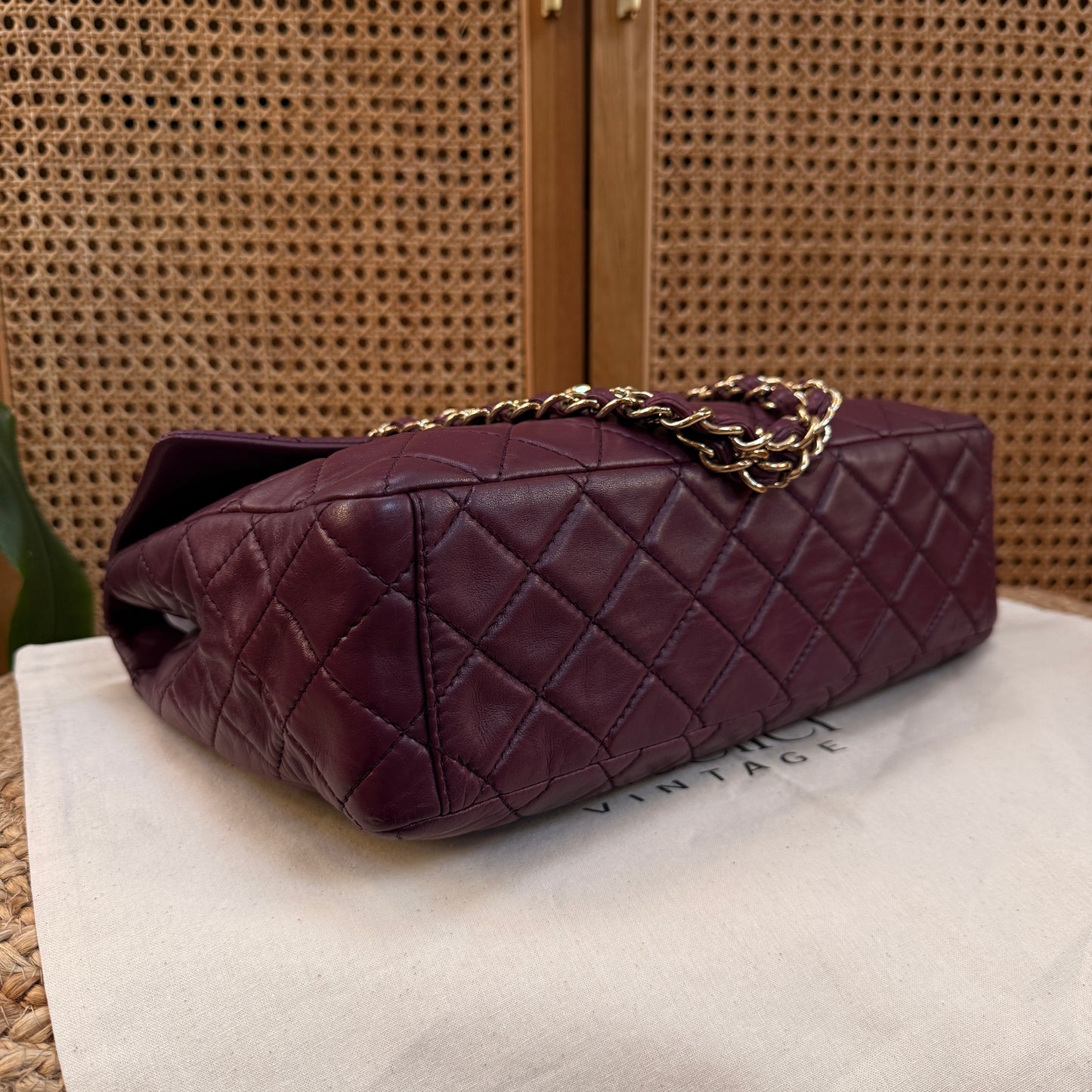 Chanel 2008 Maxi XL Raisin
