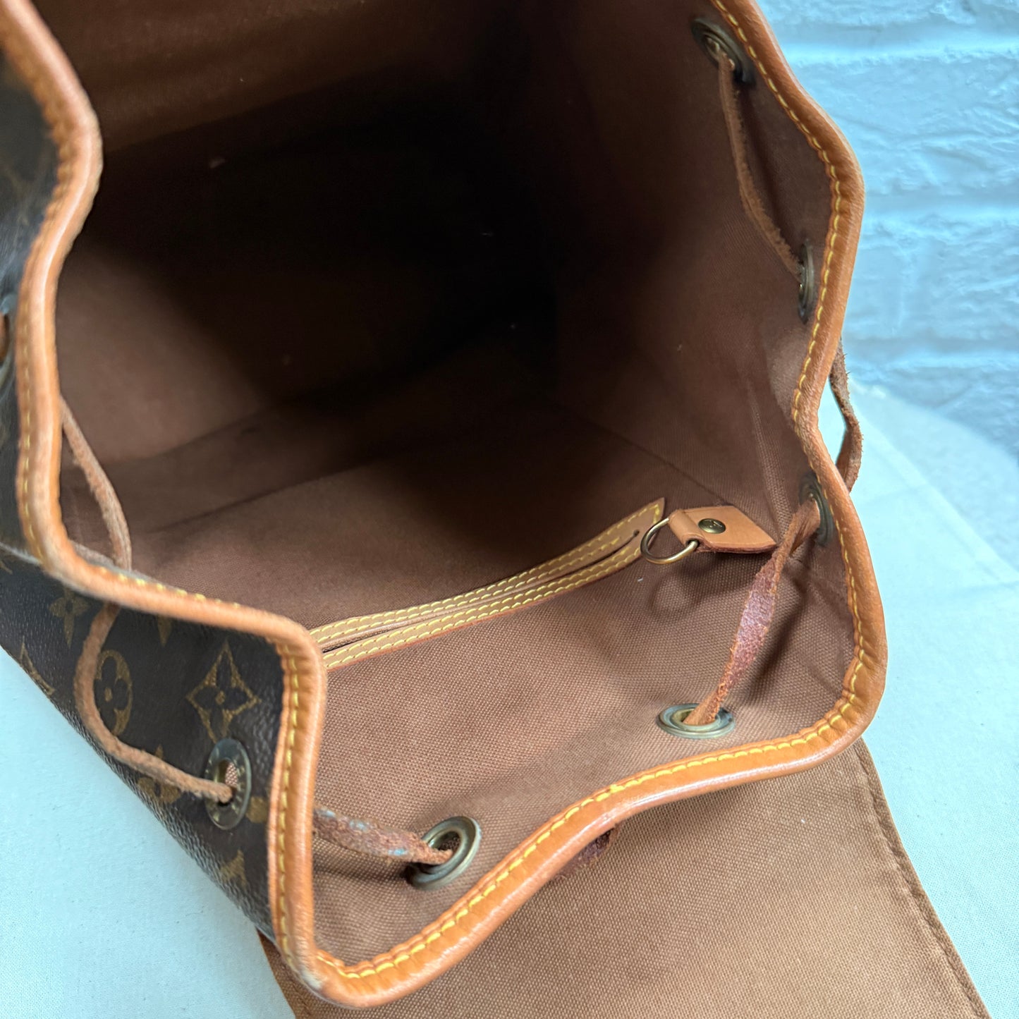 Louis Vuitton 1997 Montsouris Back Pack MM