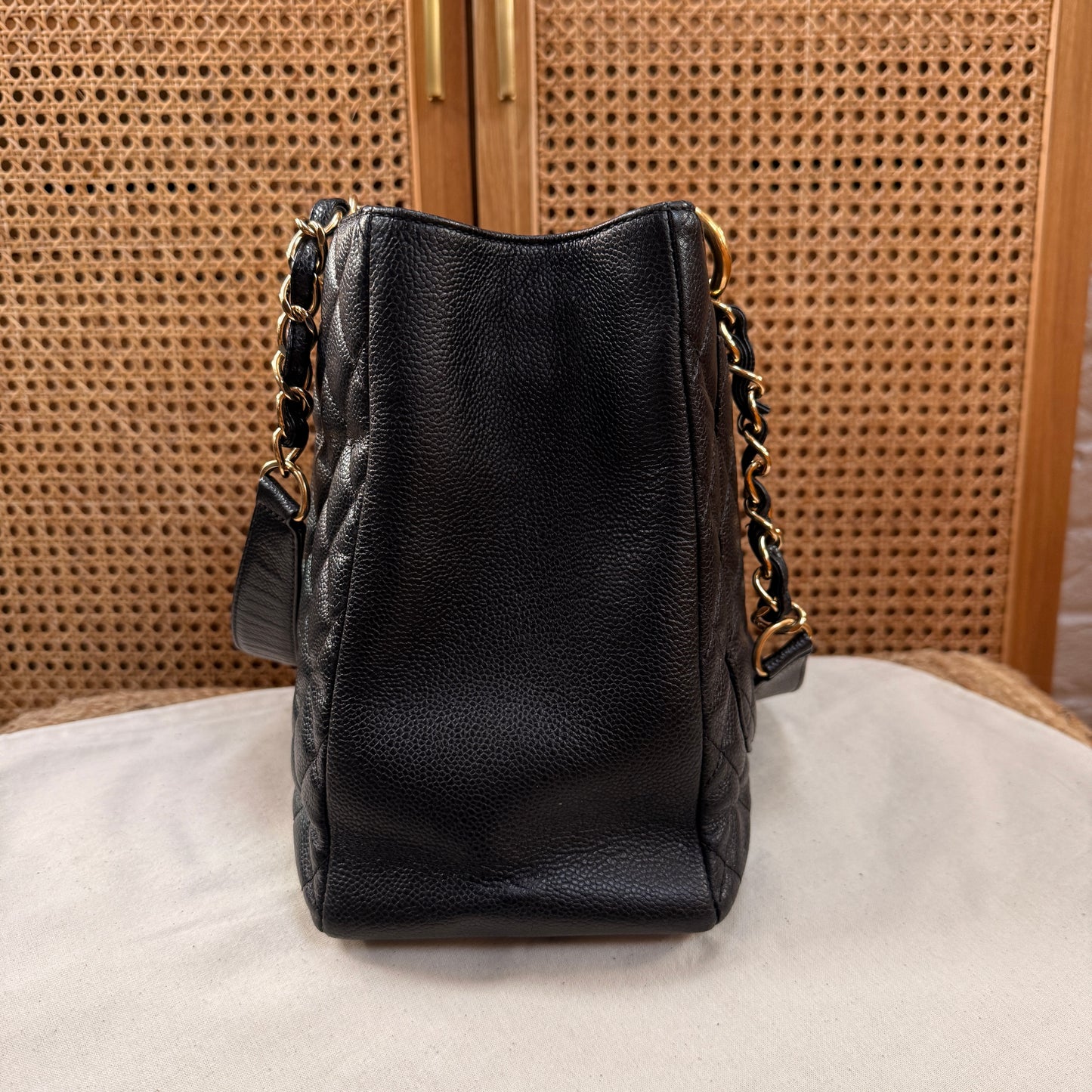 Chanel 2013 Classic Black Caviar GST