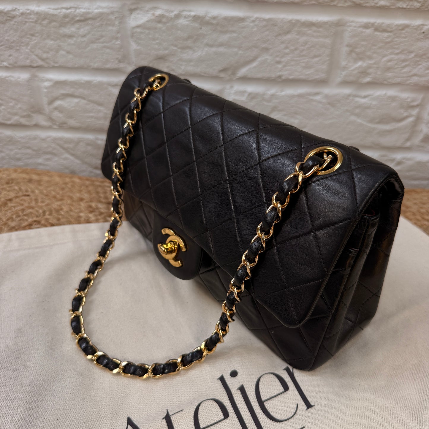 Chanel 1994 Black Classic Double Flap Small
