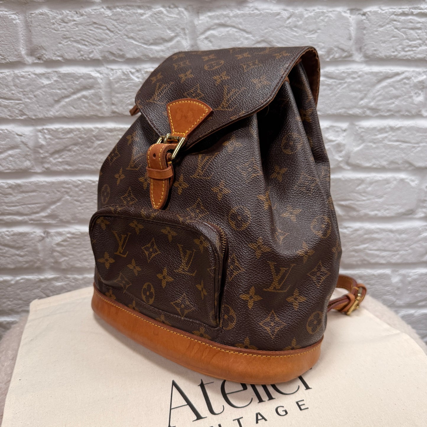 Louis Vuitton 1997 Montsouris Back Pack MM