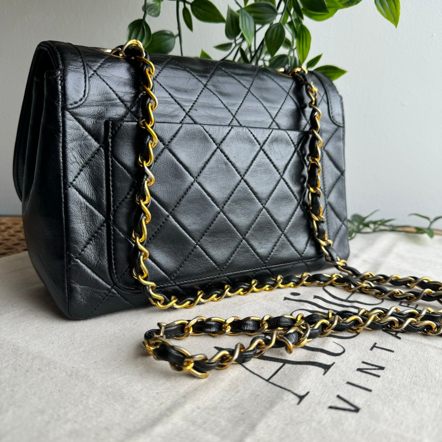 Chanel 1989 CC Turnlock Single Flap