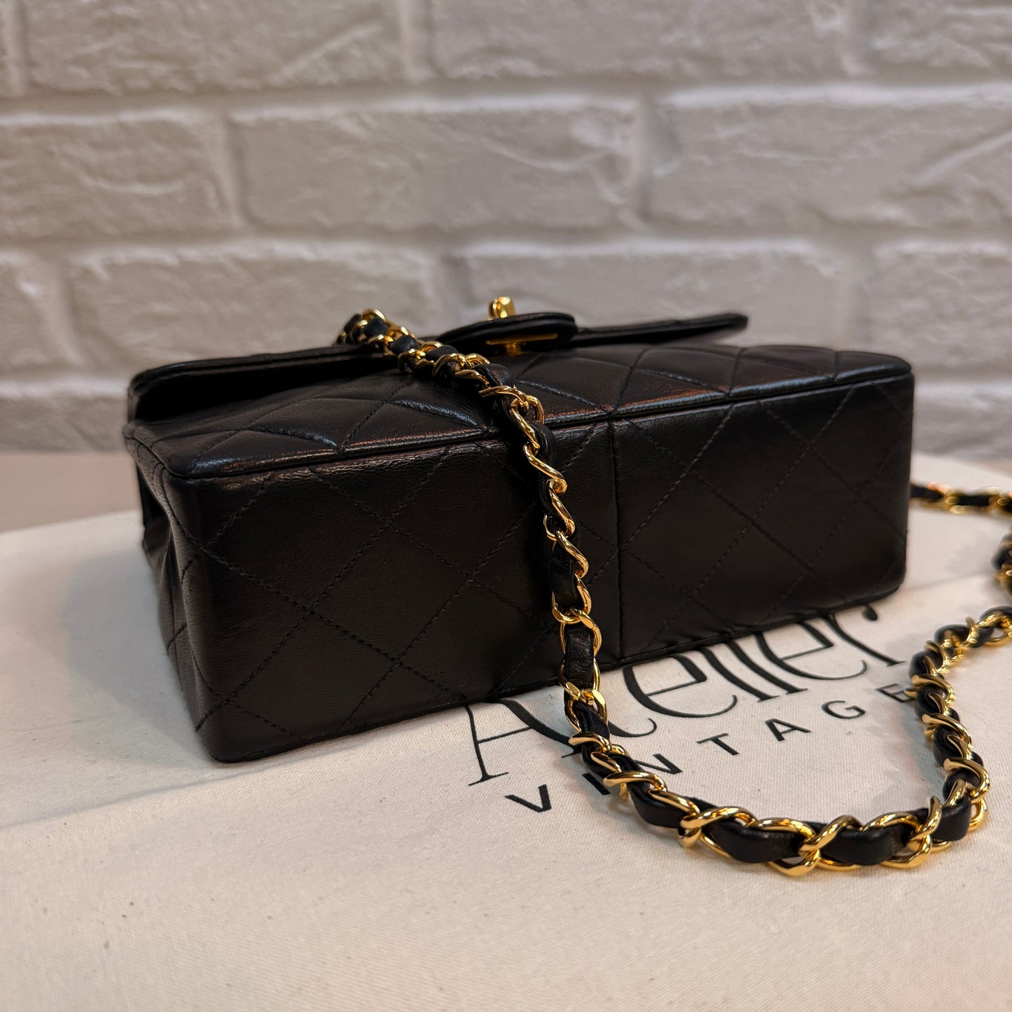 Chanel 1991 Classic Square Single Flap Medium