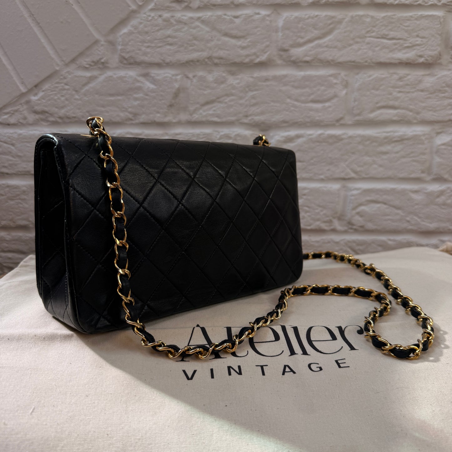Chanel 1989 Classic Medium Rectangle Full Flap