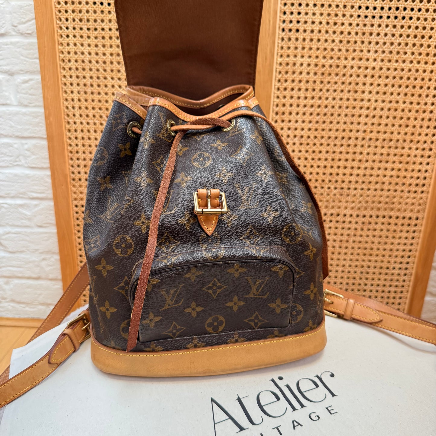Louis Vuitton 1998 Montsouris Back Pack MM
