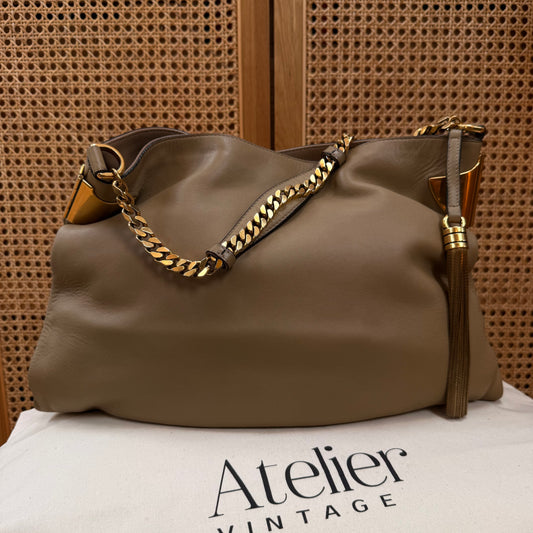 Gucci 1970 Tassel Hobo Tote