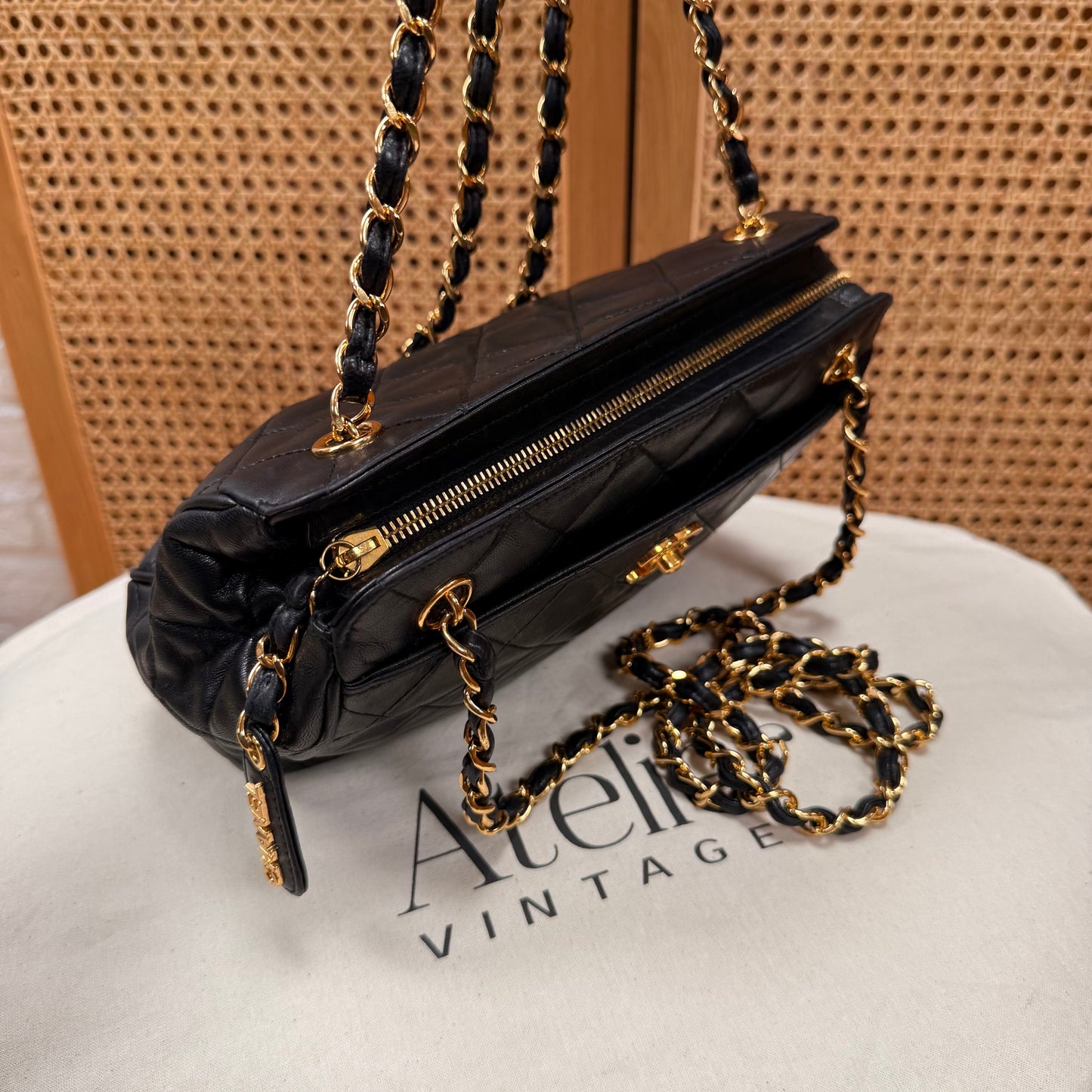 Chanel 1994 Camera Style mini tote cross body