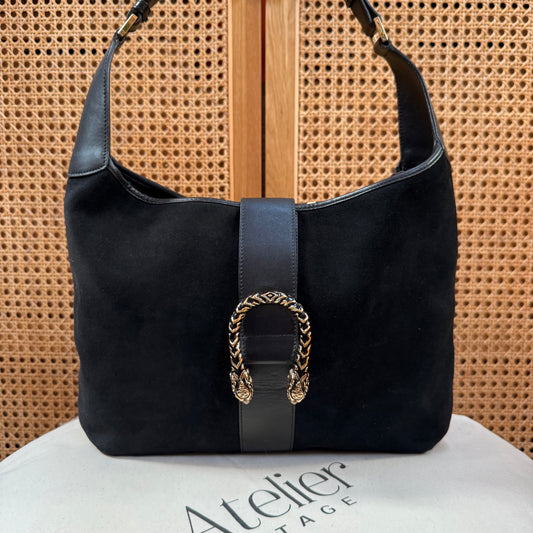 Gucci 1990s Dionysus Suede Hobo Tote