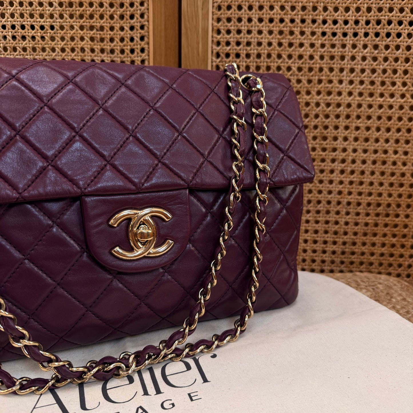 Chanel 2008 Maxi XL Raisin