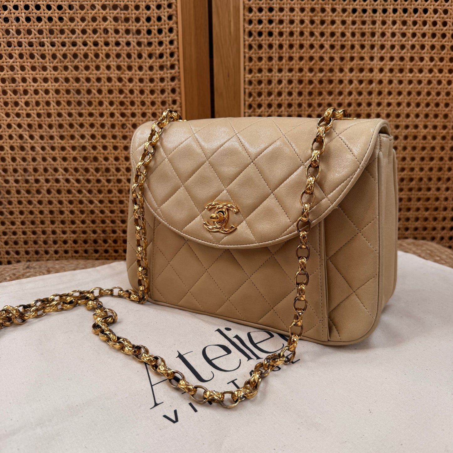 Chanel Ultra Rare Limited Edition Bijoux Chain in beige