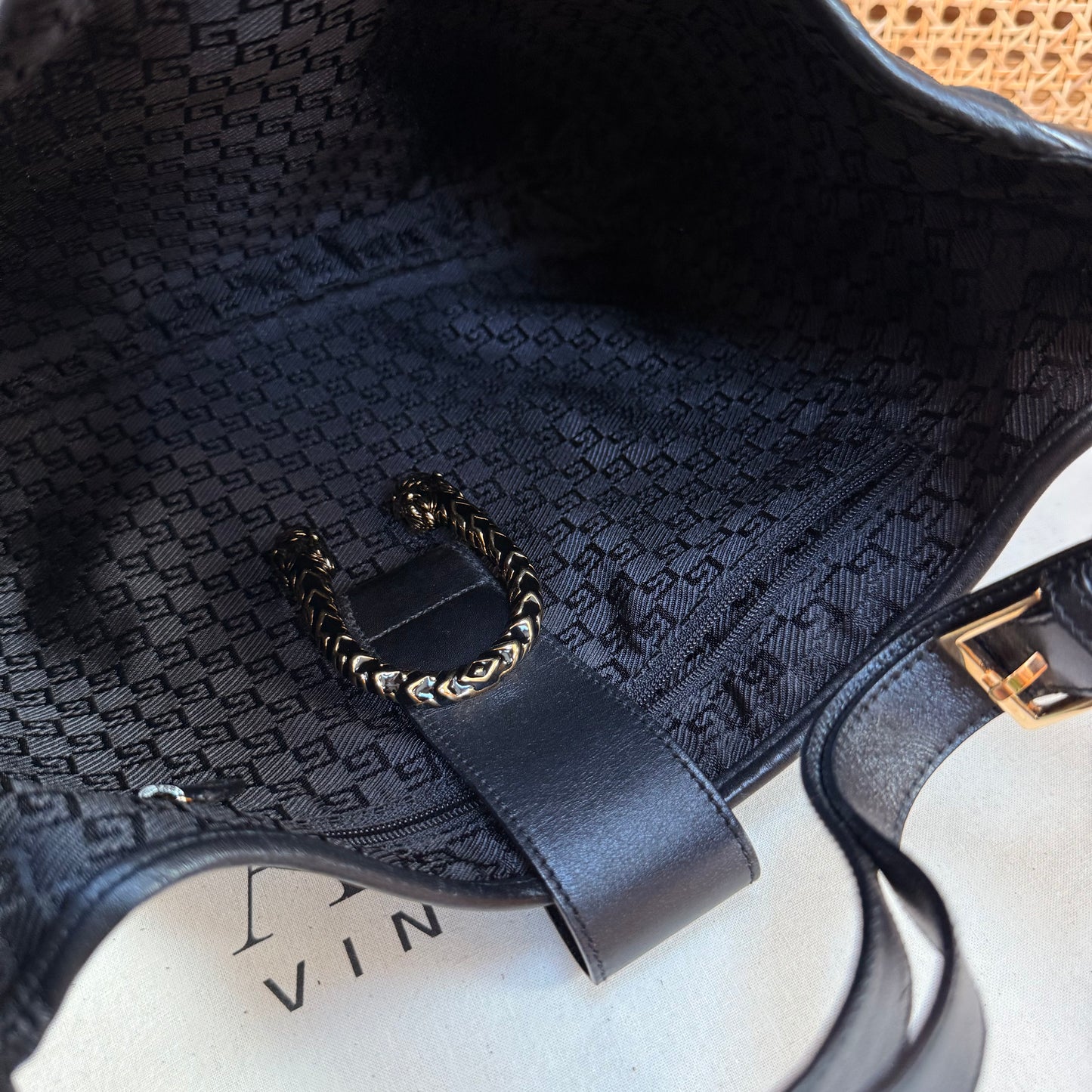 Gucci 1990s Dionysus Suede Hobo Tote