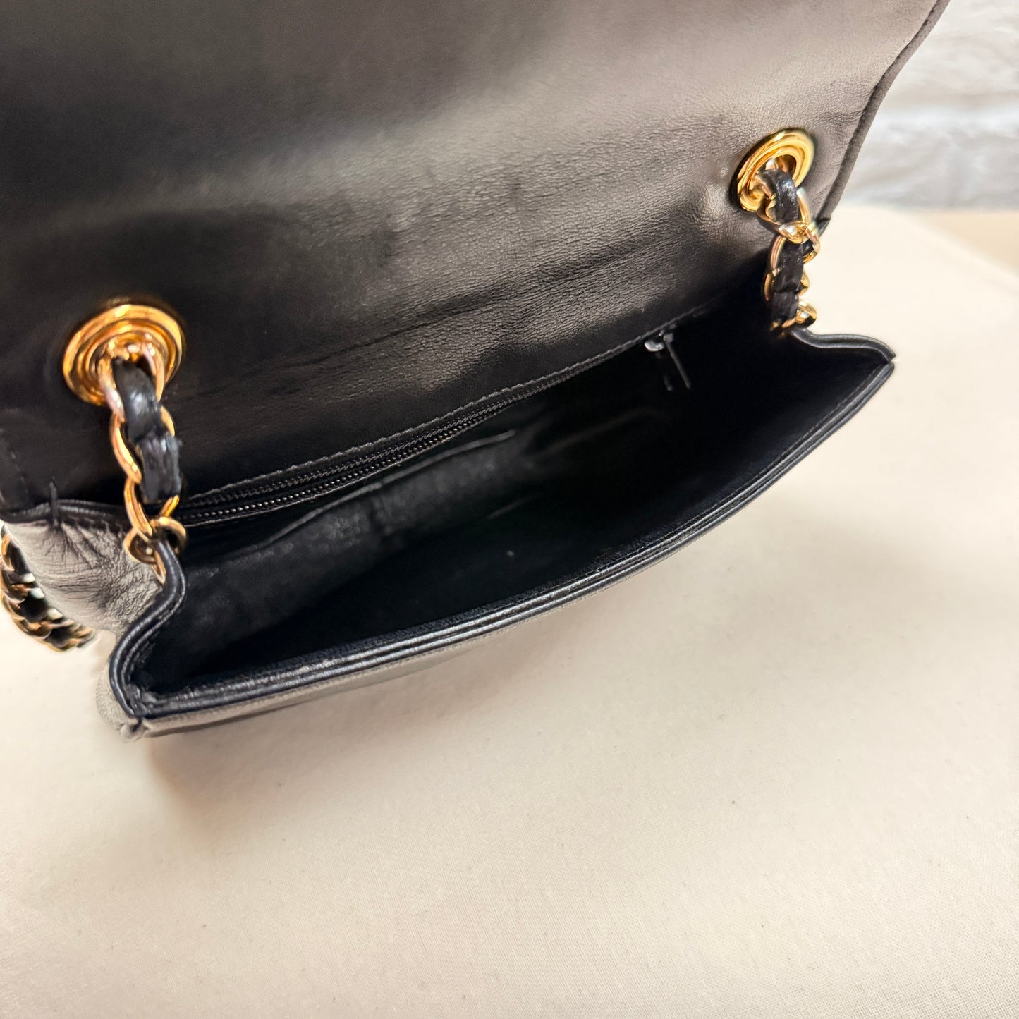 Chanel 1986 CC Quilted Full Flap