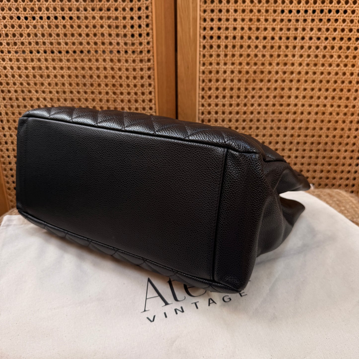 Chanel Classic Black Caviar GST