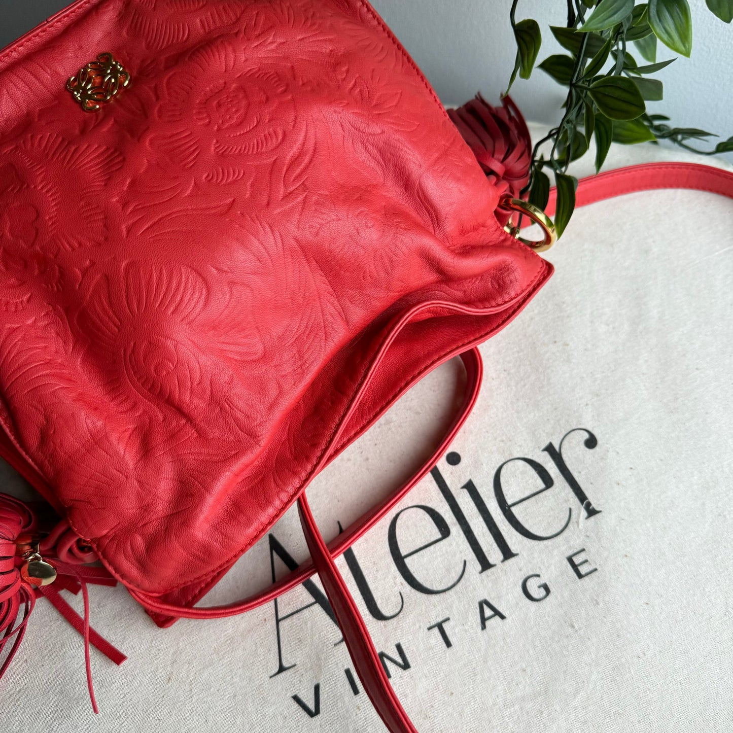 Loewe Flamenco Two Way Bucket Bag