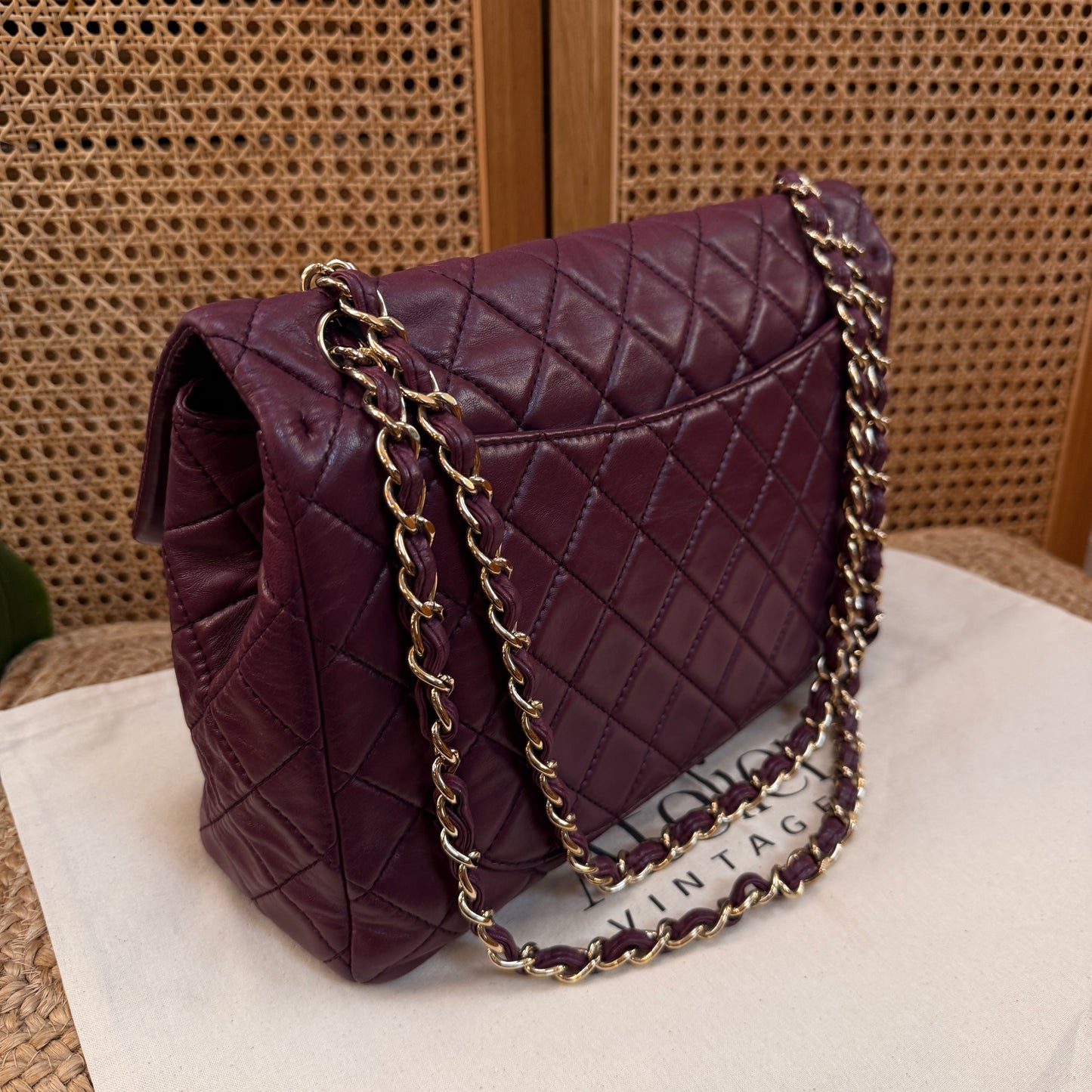 Chanel 2008 Maxi XL Raisin
