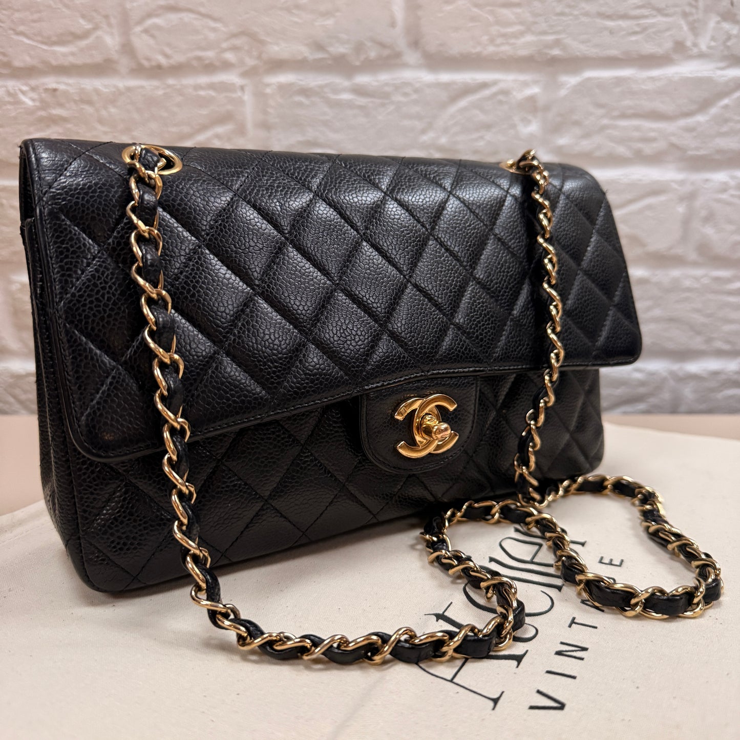Chanel 2006 Rare Caviar Classic Double Flap Medium