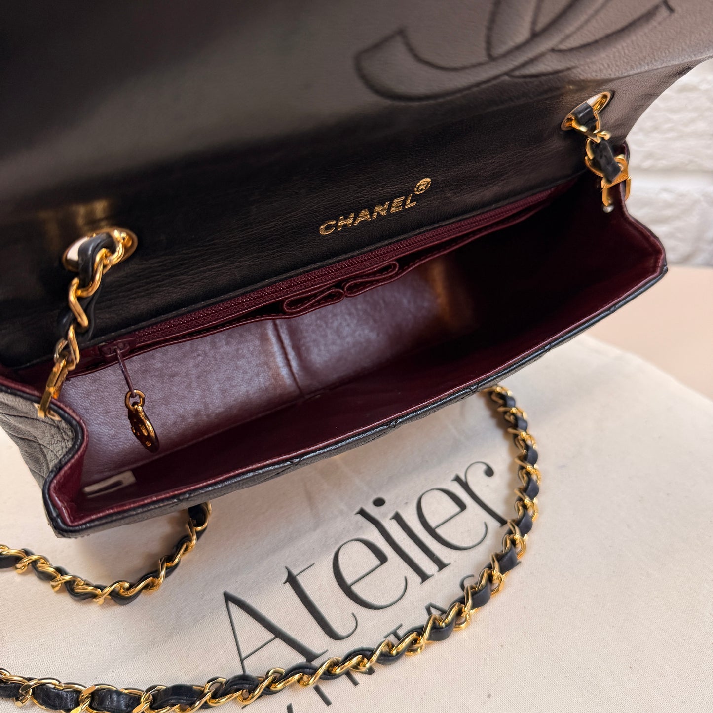 Chanel 1989 Classic Medium Rectangle Full Flap