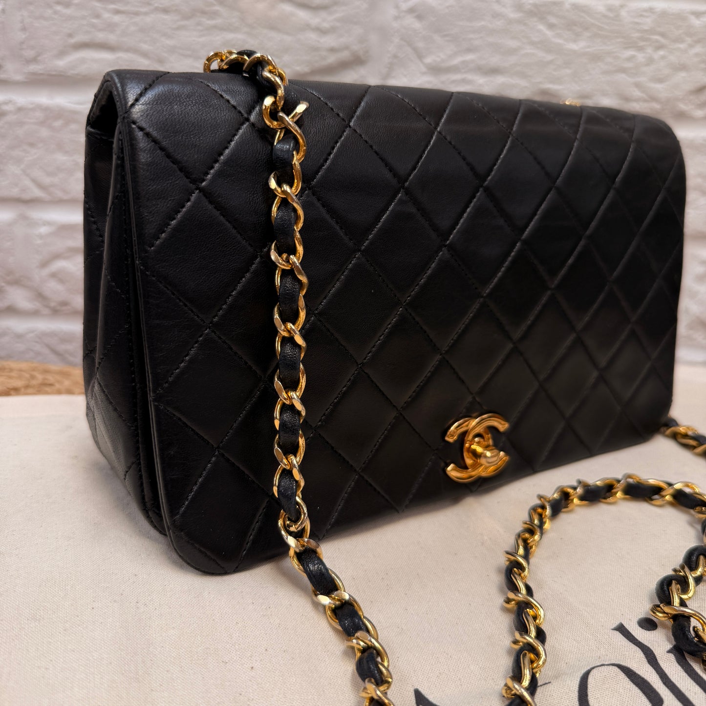 Chanel 1989 Classic Medium Rectangle Full Flap