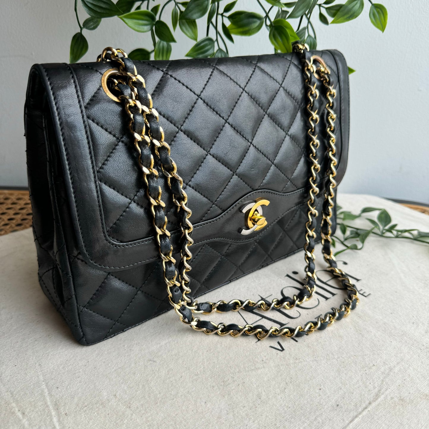 Chanel 1991 Limited Edition Paris Double Flap Medium