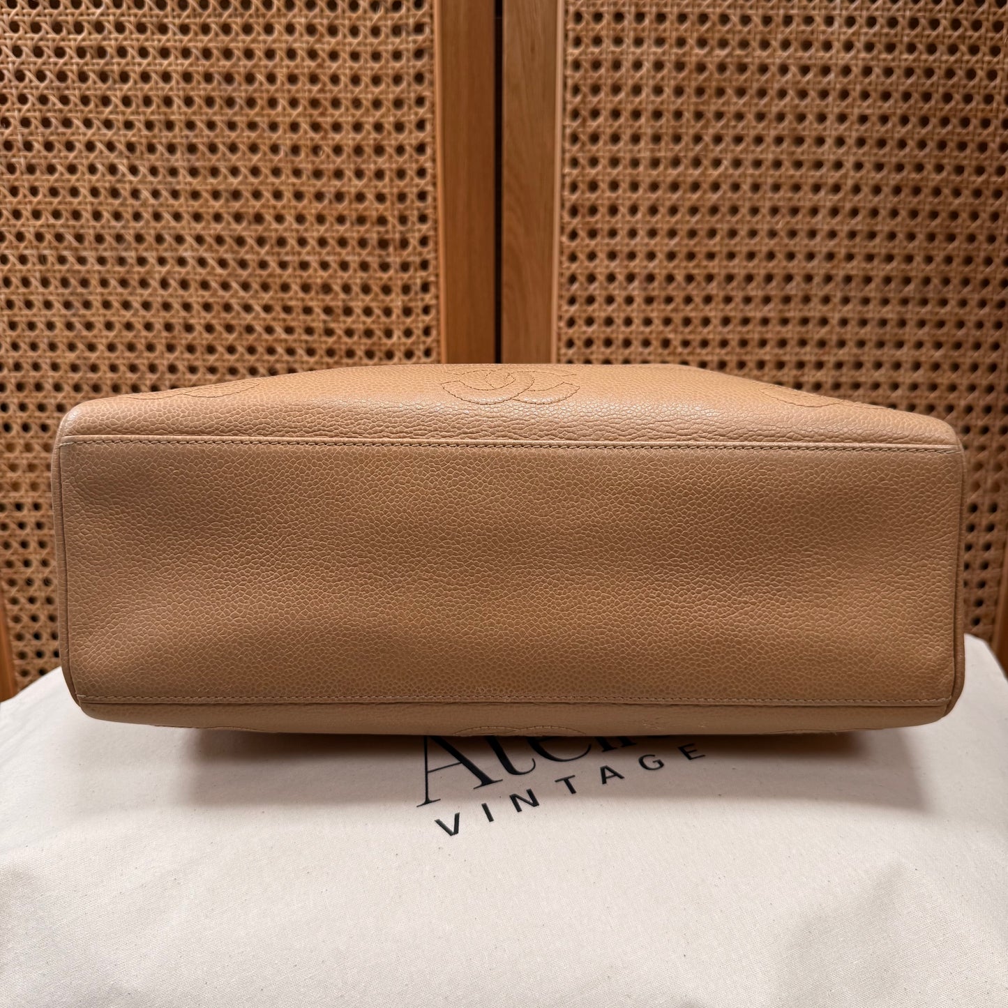 Chanel 1994 Triple CC Caviar Tote