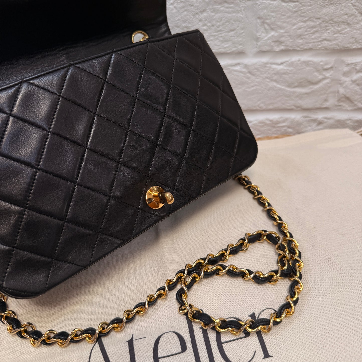 Chanel 1989 Classic Medium Rectangle Full Flap