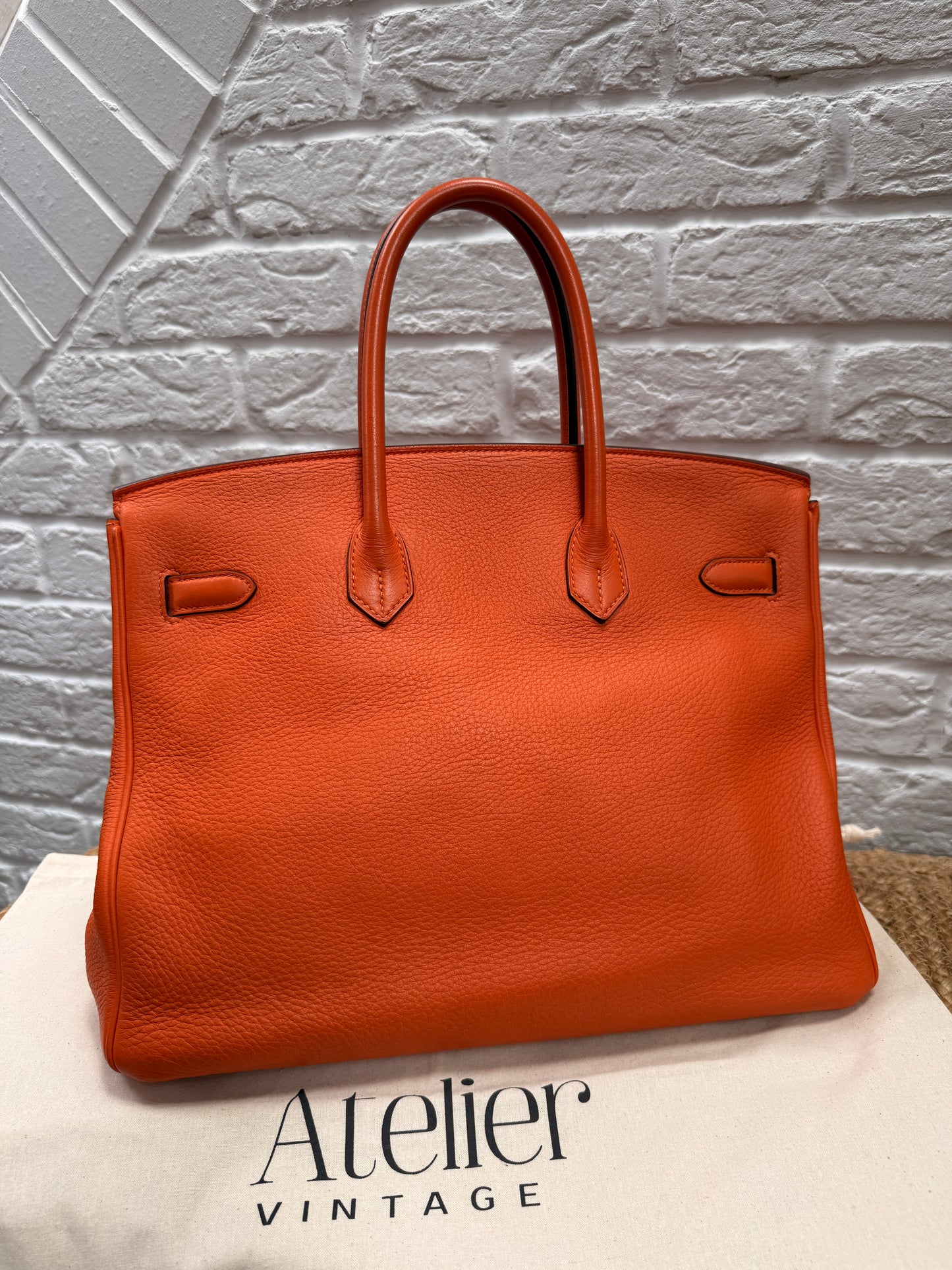 Hermes Birkin 35 Clemence Leather 2011