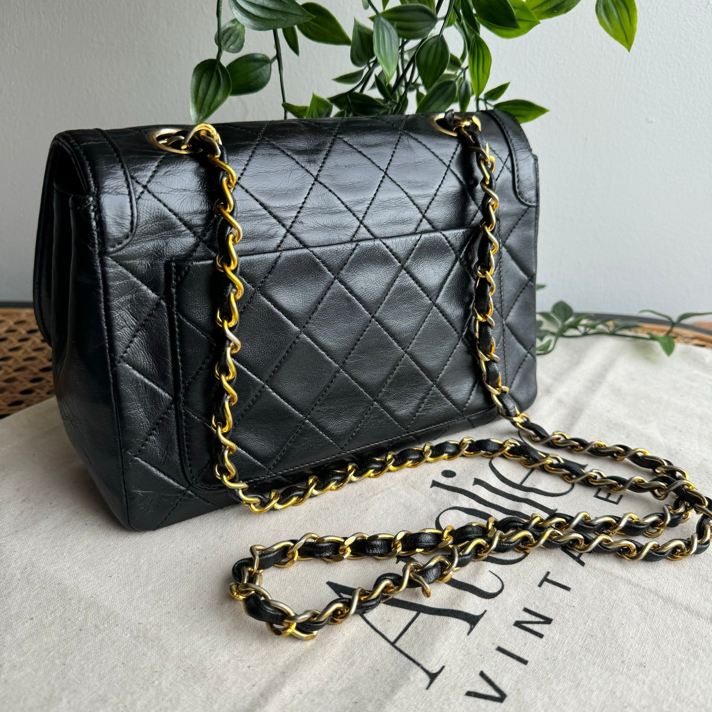 Chanel 1989 CC Turnlock Single Flap