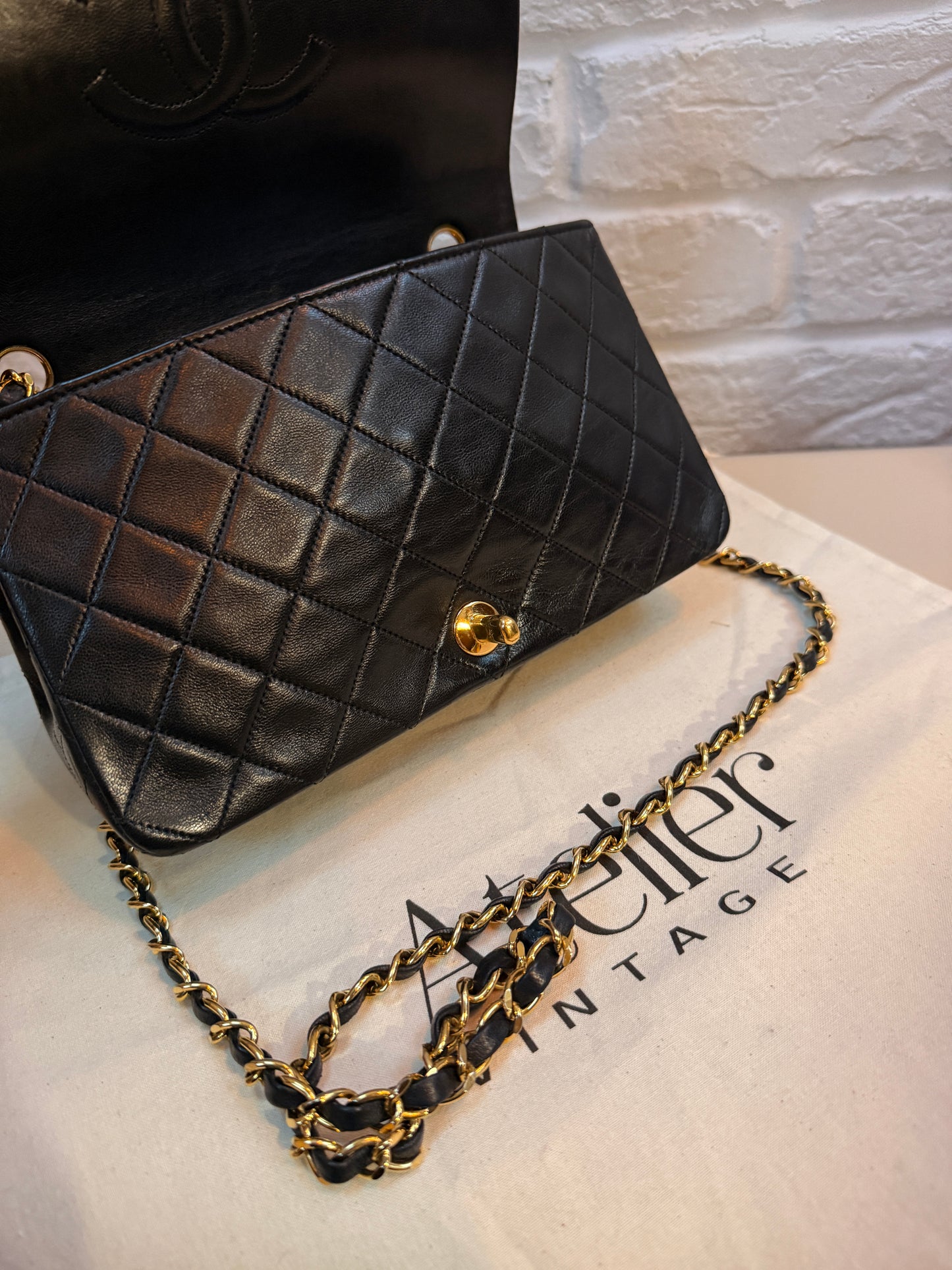 Chanel 1989 Classic Medium Rectangle Full Flap