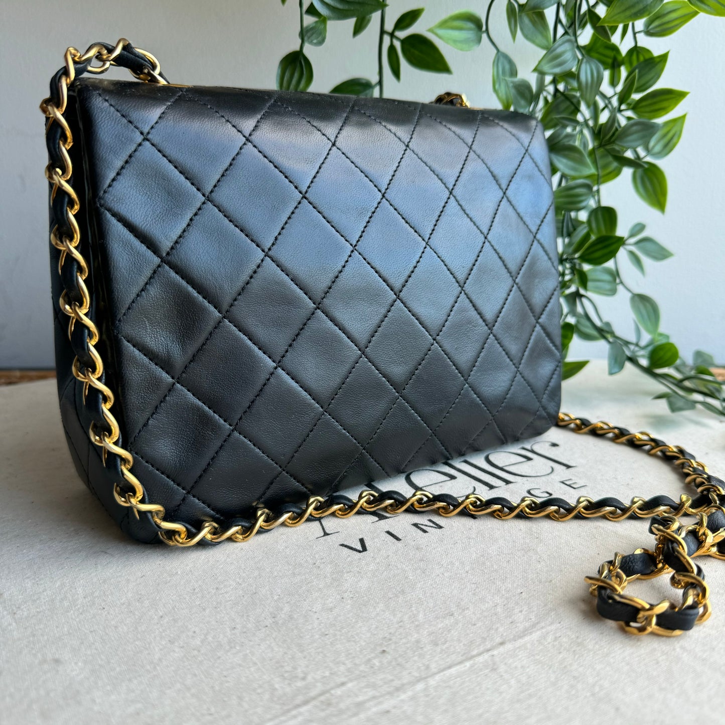 Chanel 1989 Classic Square Single Flap Medium