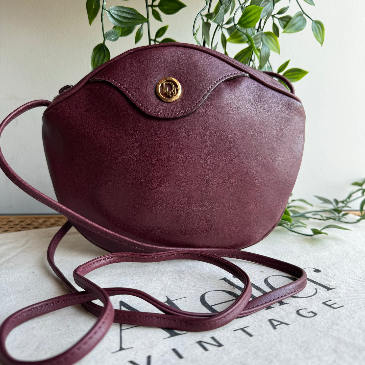 Dior Vintage Cross Body Shoulder Bag