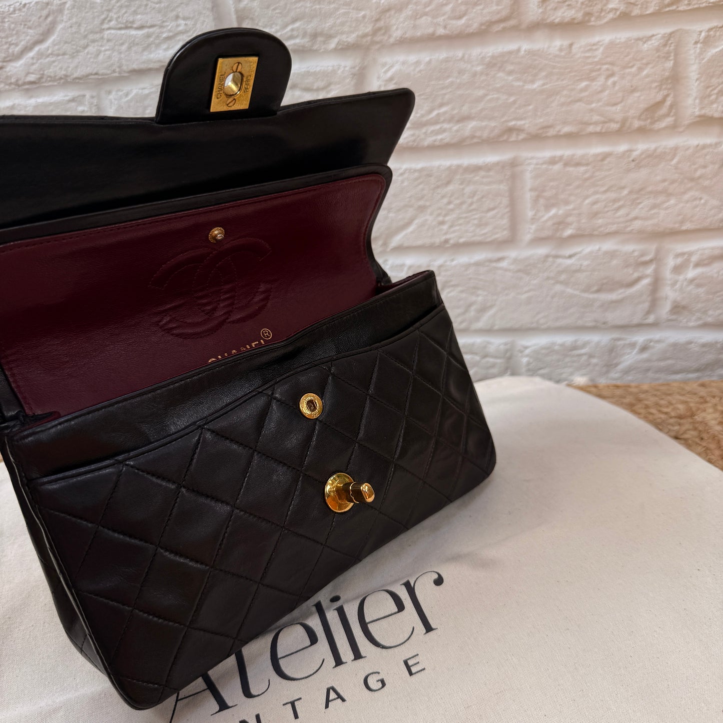 Chanel 1994 Black Classic Double Flap Small