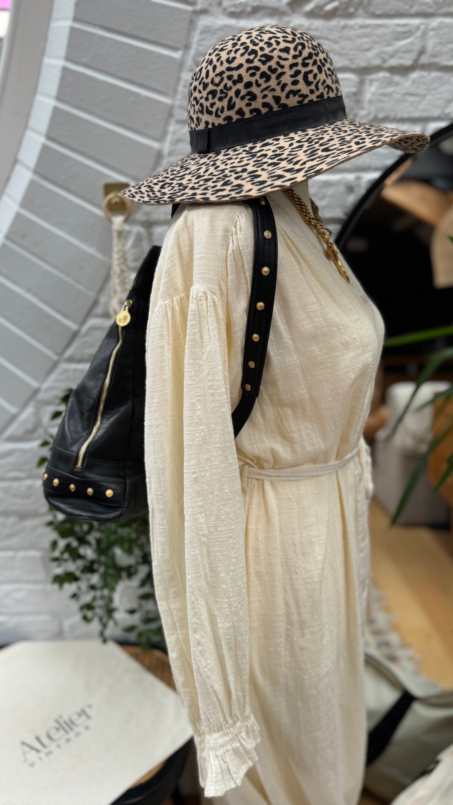 Versace 1990s Medusa Sling Back Pack