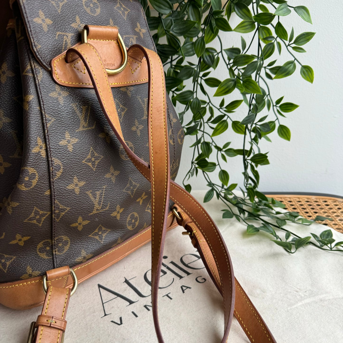Louis Vuitton 1997 Montsouris Back Pack MM