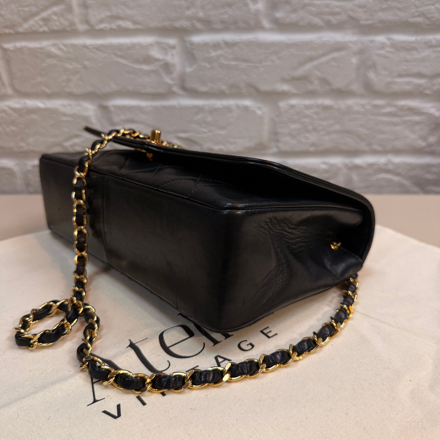 Chanel 1989 Classic Medium Rectangle square Flap