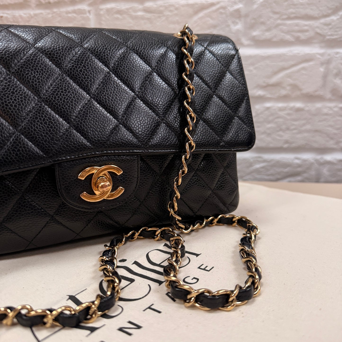 Chanel 2006 Rare Caviar Classic Double Flap Medium