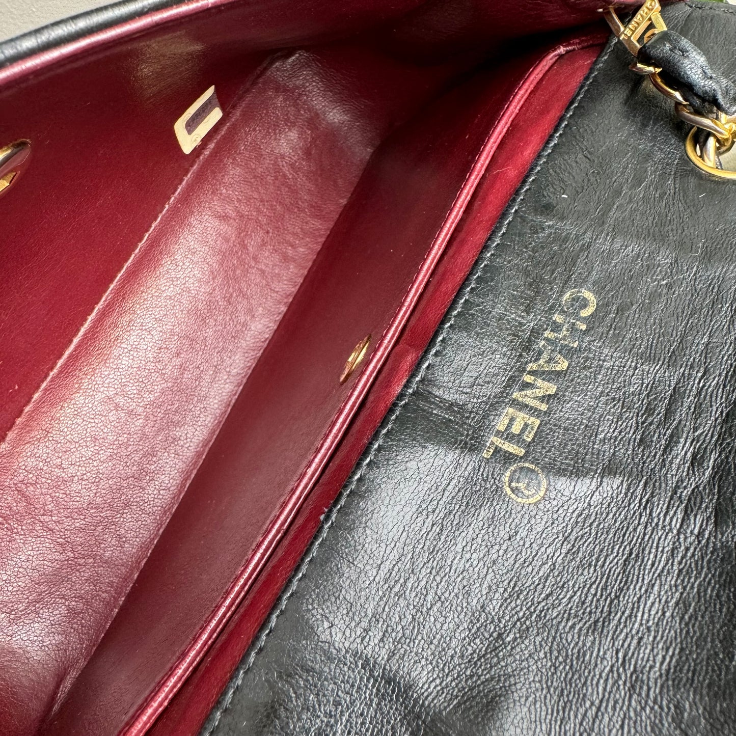 Chanel 1989 CC Turnlock Single Flap