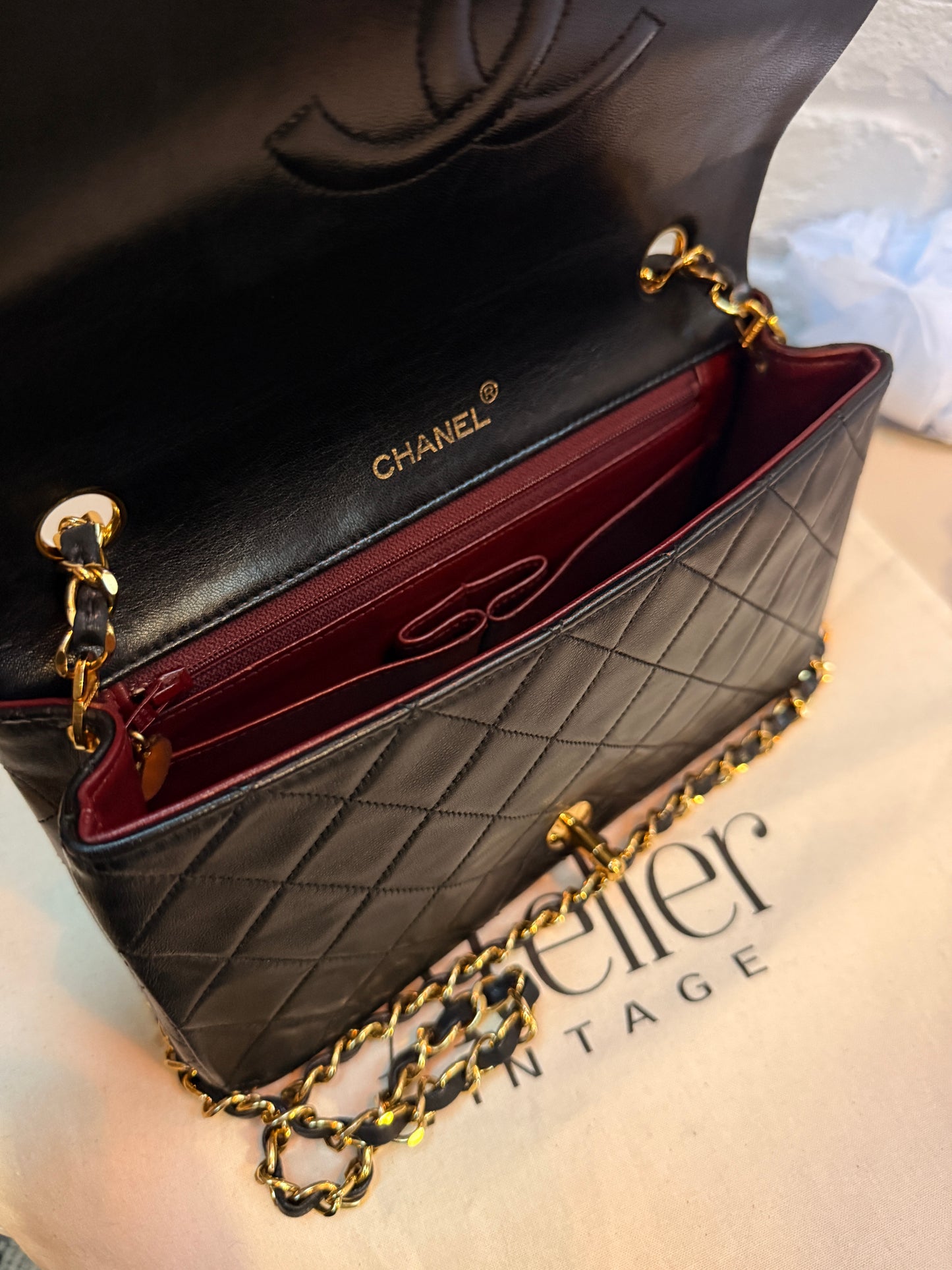 Chanel 1989 Classic Medium Rectangle Full Flap