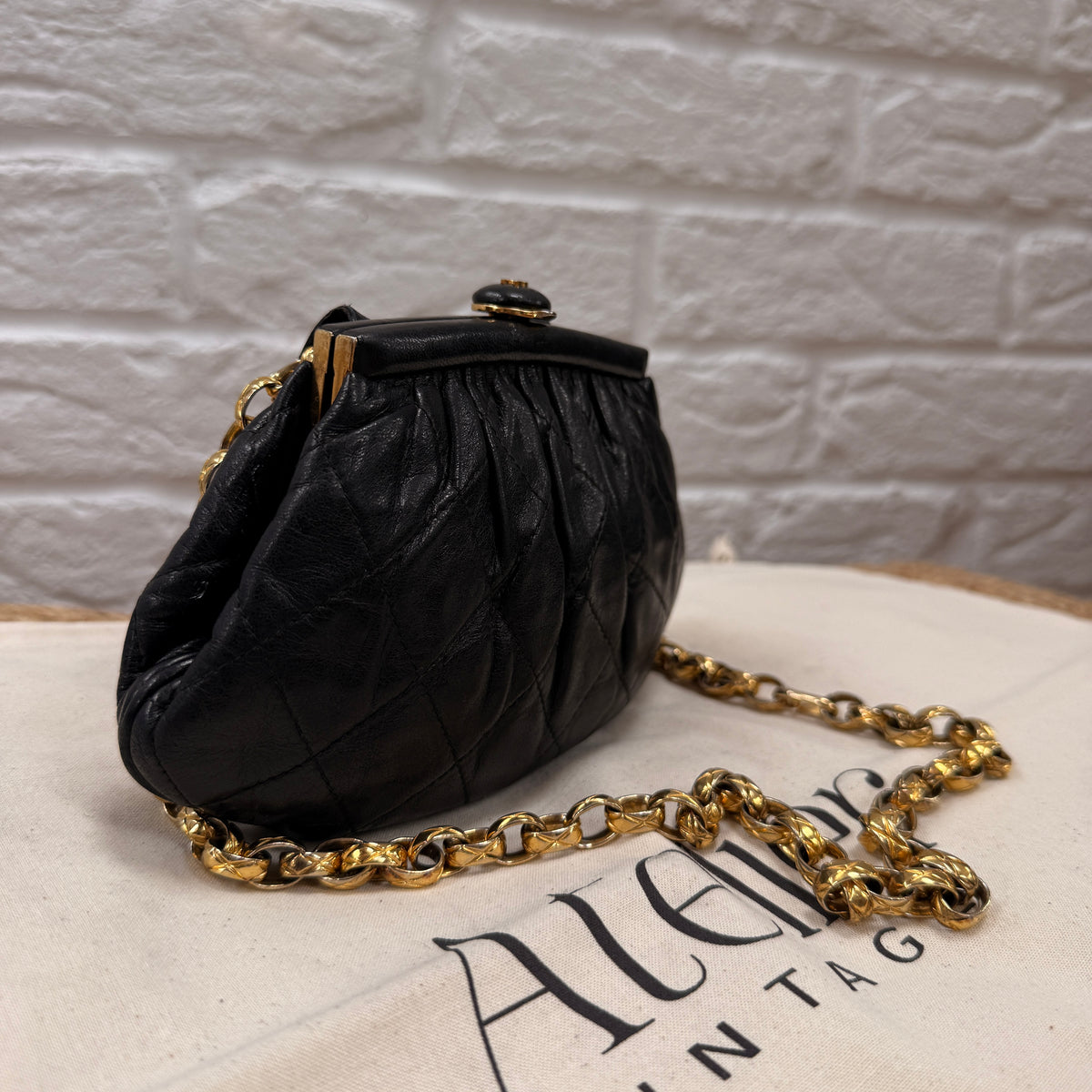 Chanel 1989 Rare Kisslock Bag