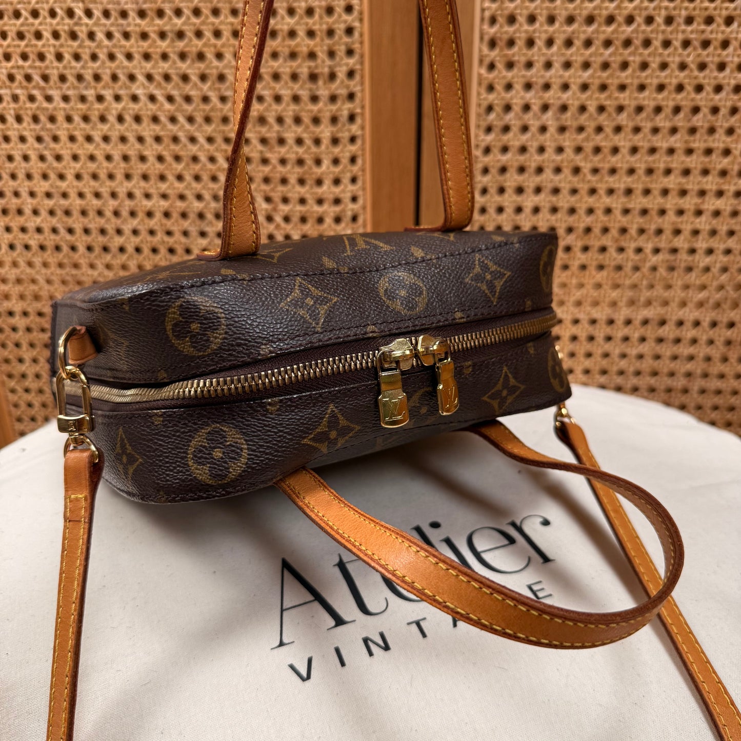 Louis Vuitton 2002 Monogram Spontini Two Way