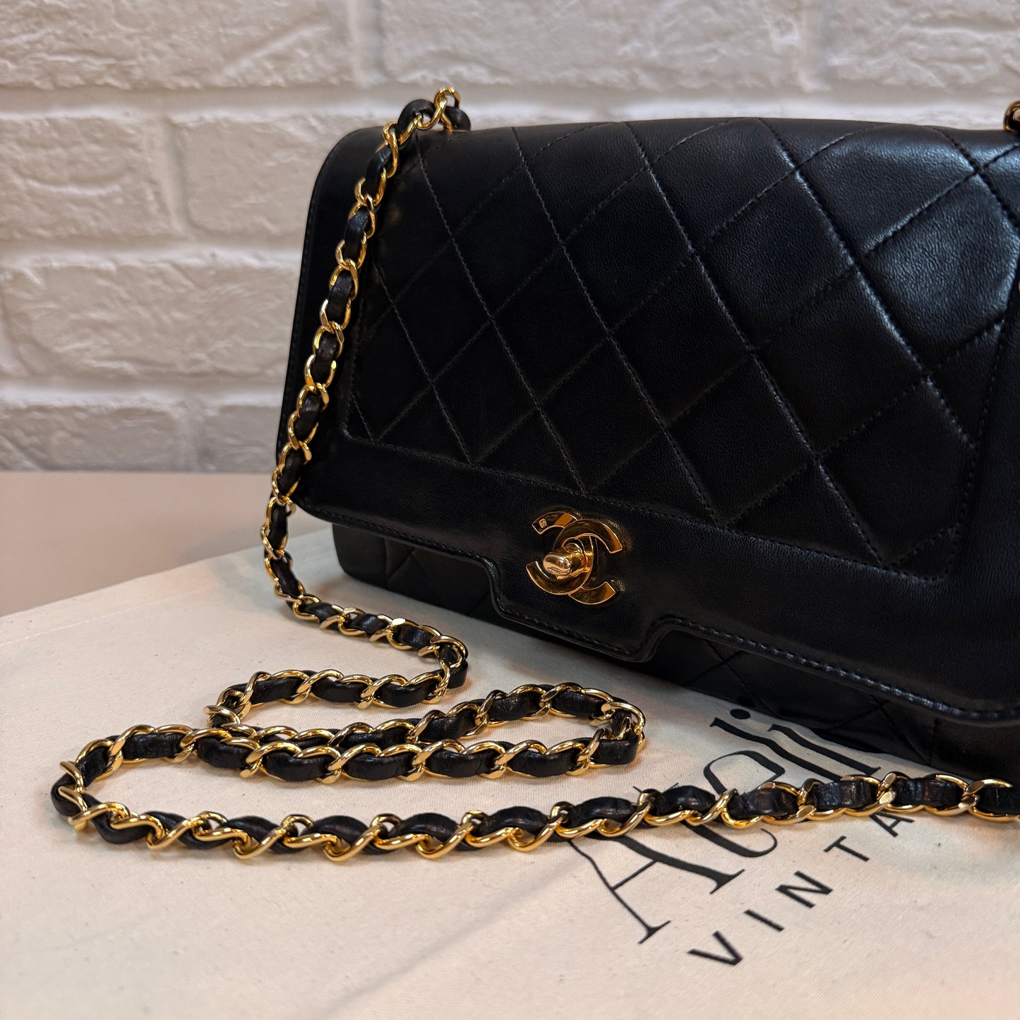 Chanel 1989 Classic Medium Rectangle square Flap