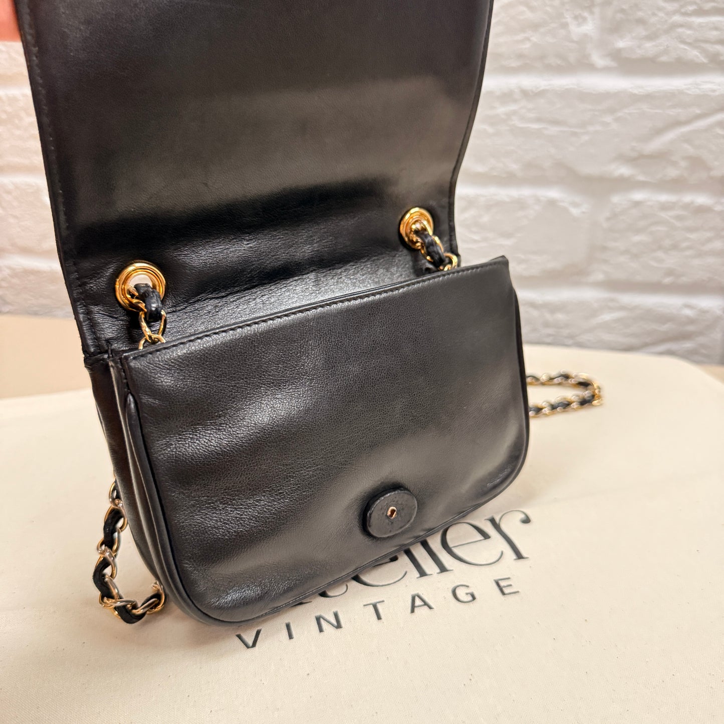 Chanel 1986 CC Quilted Full Flap